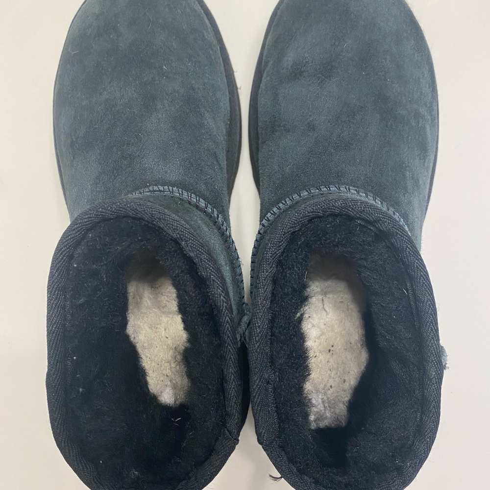 UGG Black Ultra Micro Classic Black Size 7 - Picture 9 of 9